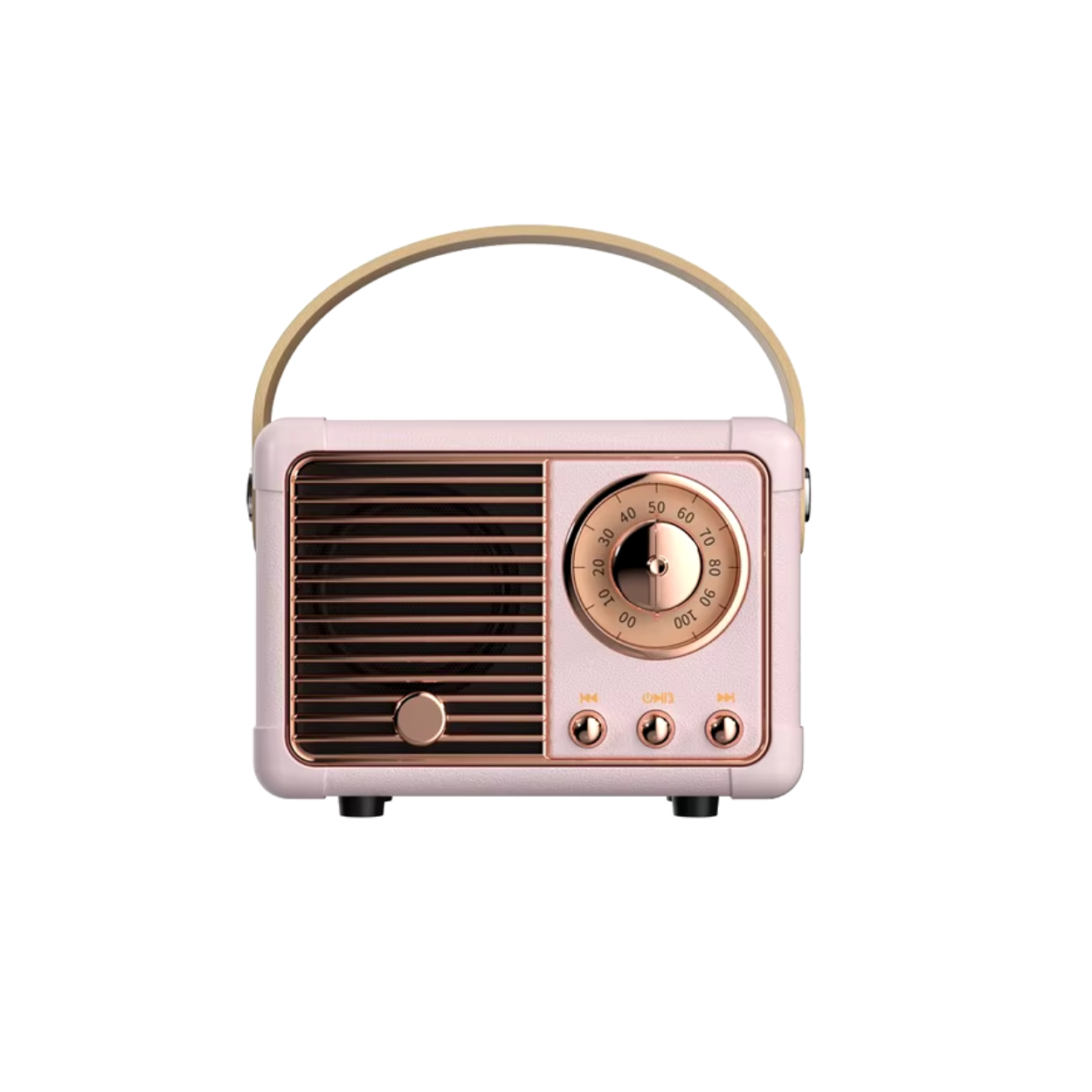 Compact Vintage Bluetooth Speaker