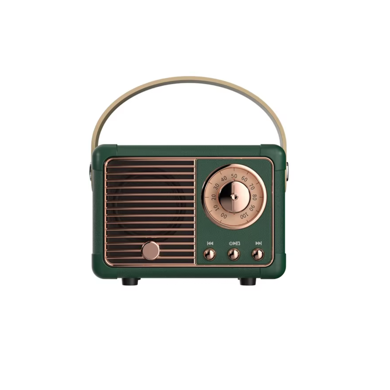 Compact Vintage Bluetooth Speaker