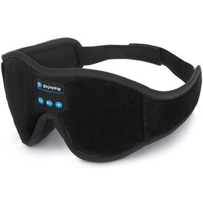 Masque occultant pour les yeux à musique stéréo sans fil
