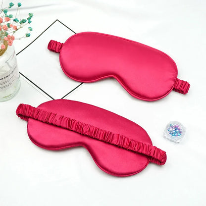 Masque de sommeil doux imitation soie confortable