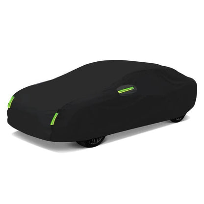 Housse de voiture étanche à bandes réfléchissantes protection UV