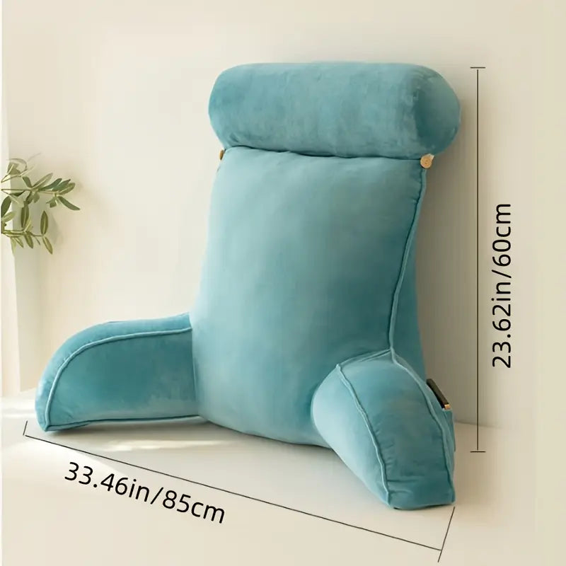LumbraNest™ – Coussin de lecture ergonomique grand format pour lit et canapé