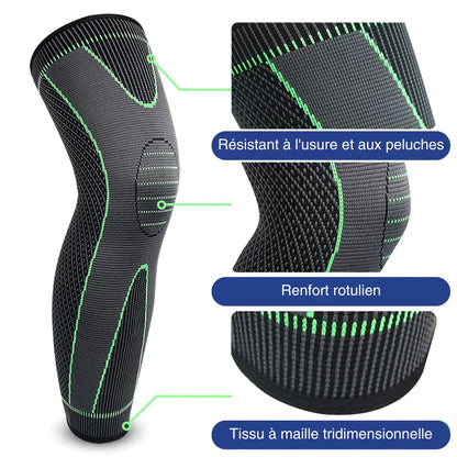 Genouillère de maintien confortable ajustable