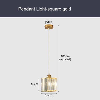 Luxury Crystal Pendant Light