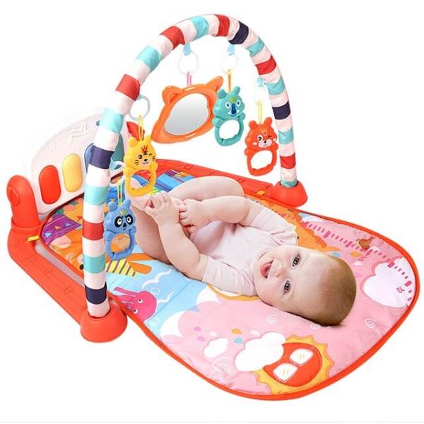 Tapis d'éveil musical pliable à sons intégrés