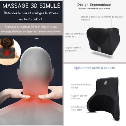 Eco-Friendly Memory Foam Car Seat Massage Pillow