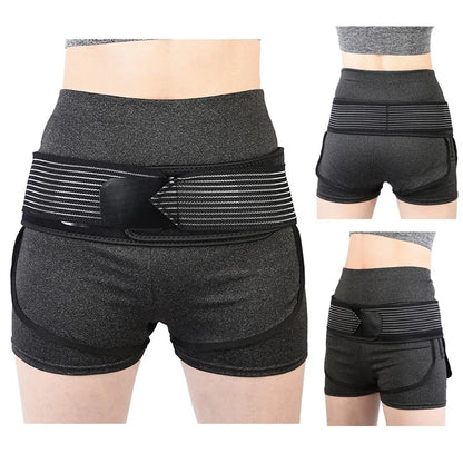 Ceinture de soutien articulaire sacro-iliaque réglable
