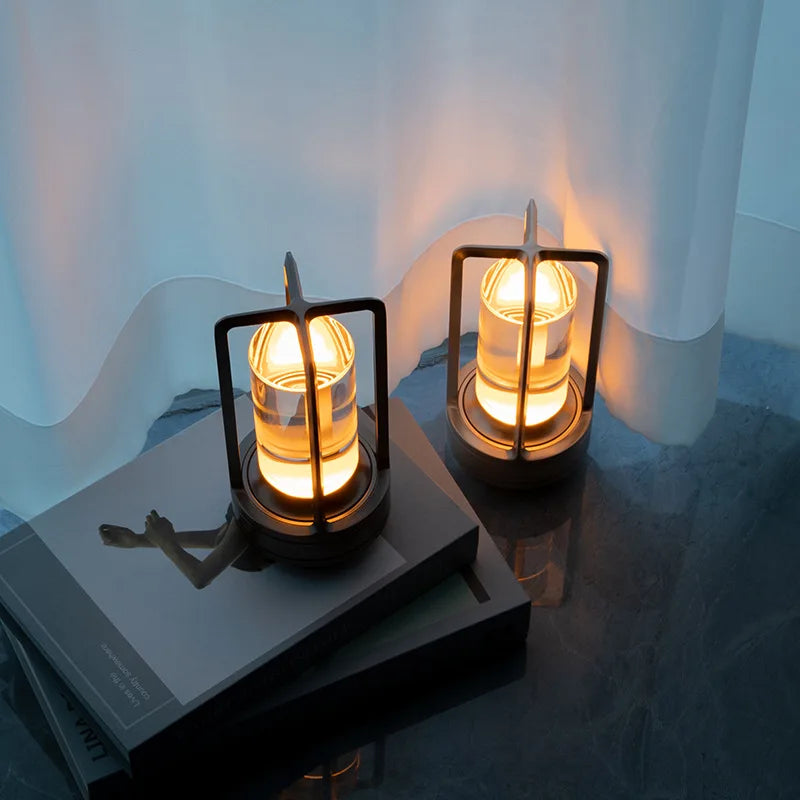Lampe de table sans fil rechargeable à LED
