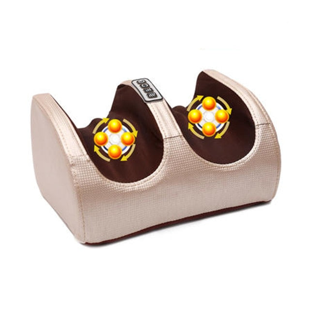 Masseur électrique portable pour pieds à vibrations apaisantes