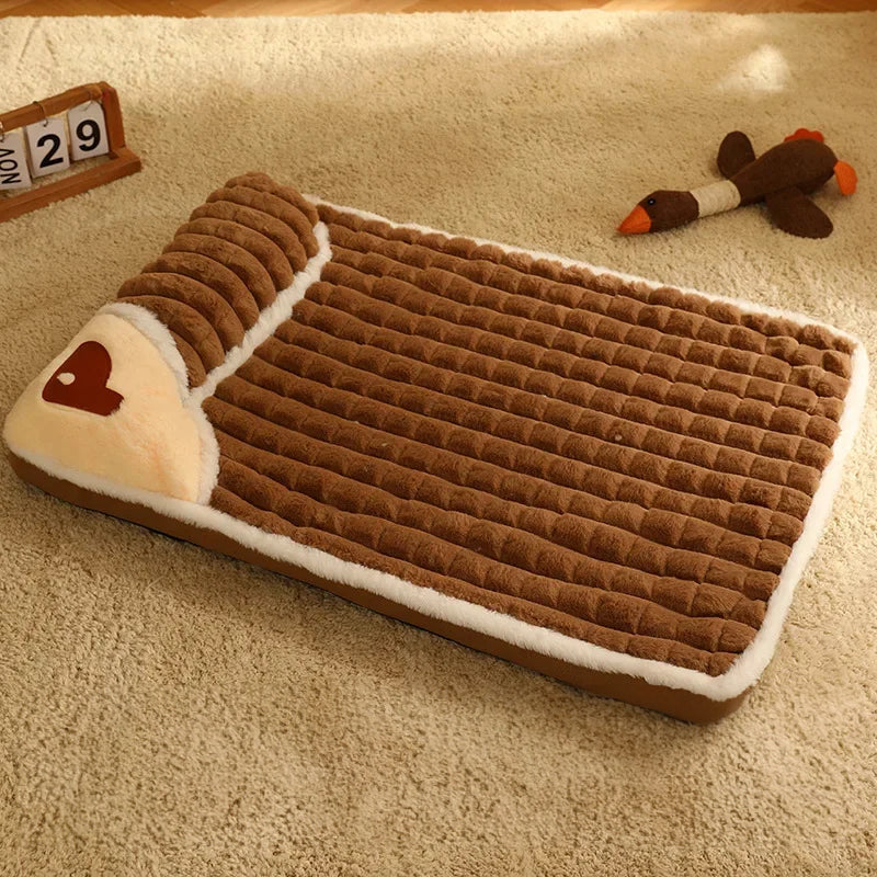 Tapis de en fibres synthétiques moderne