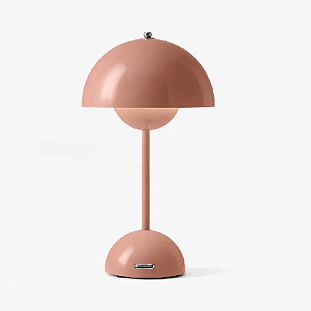 Lampe de table élégante à éclairage LED forme champignon