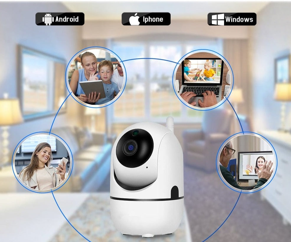 Babyphone vidéo connecté avec écran LCD