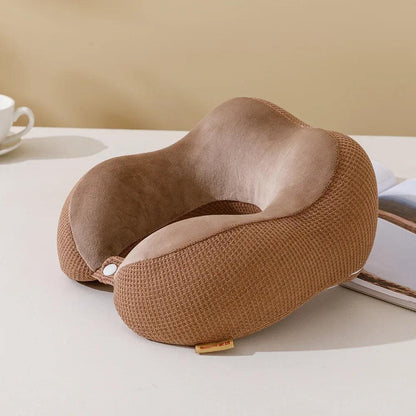 Coussin de voyage ergonomique à mémoire de forme