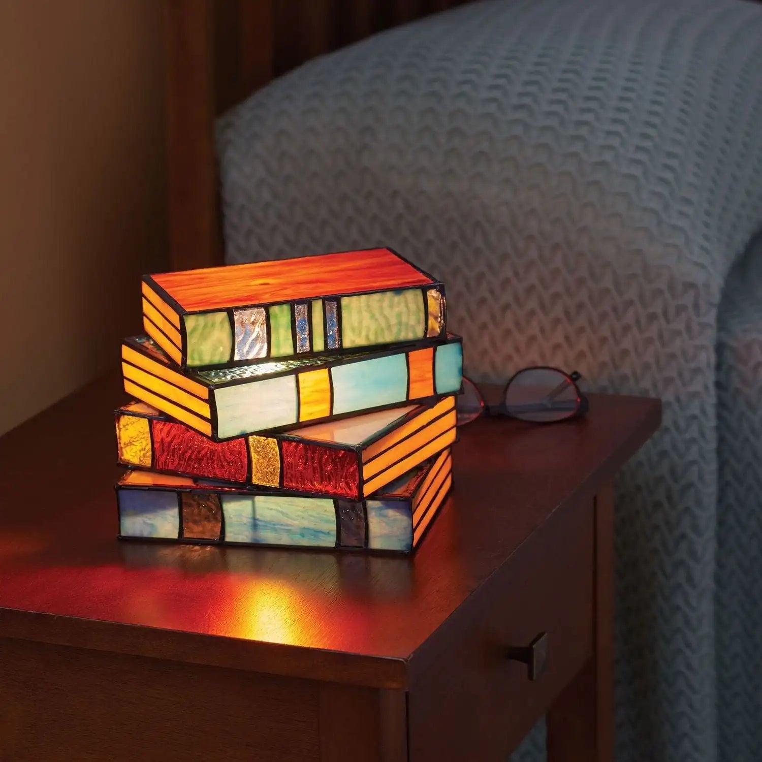 Lampe de Lecture en Verre Décoratif - Santeova