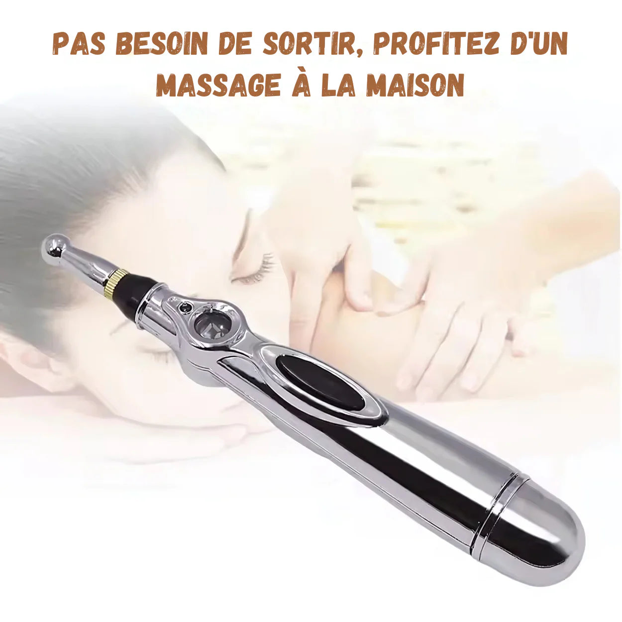 Electronic Acupuncture Pen for Natural Relief