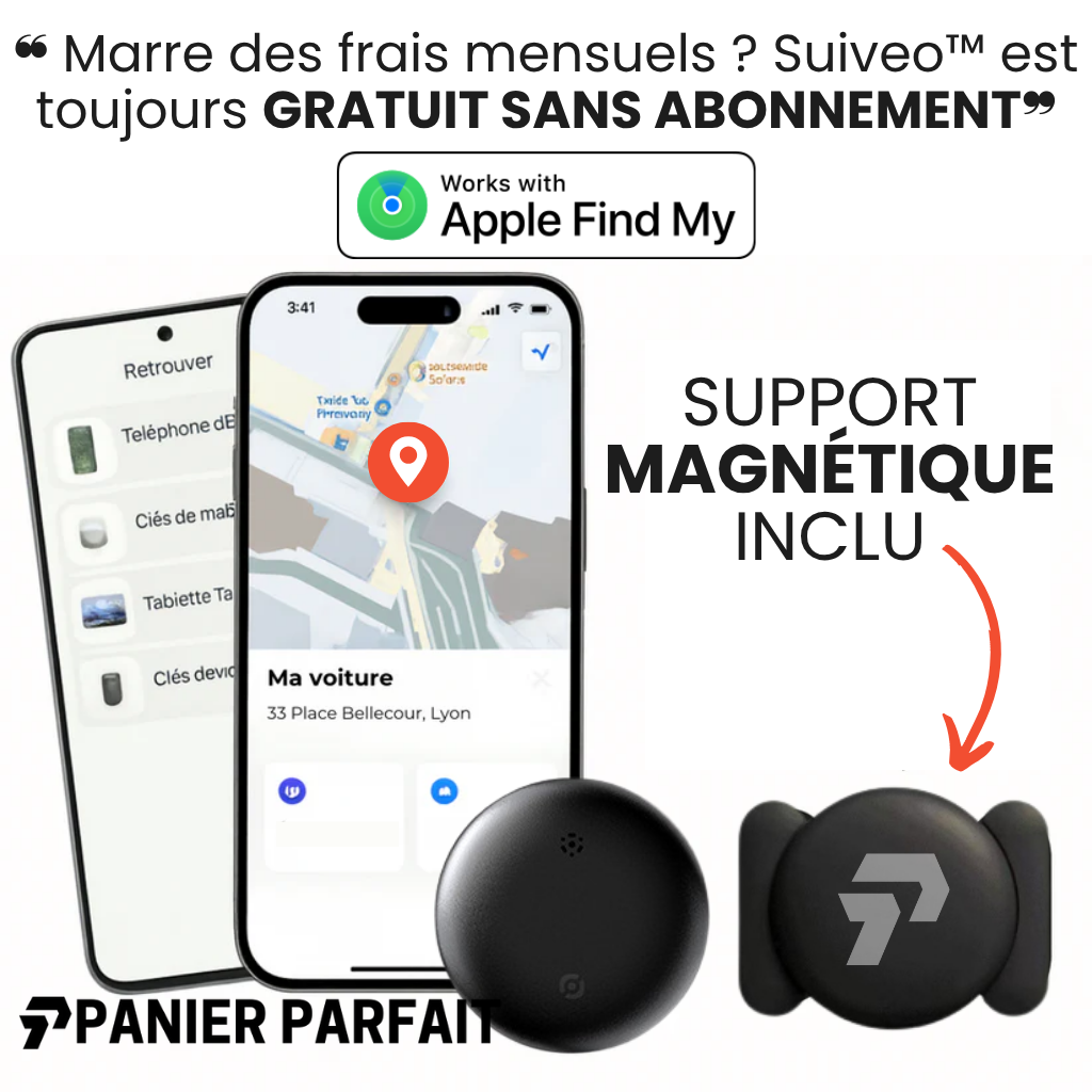 Traceur GPS vélo sans fil compatible Android iOS
