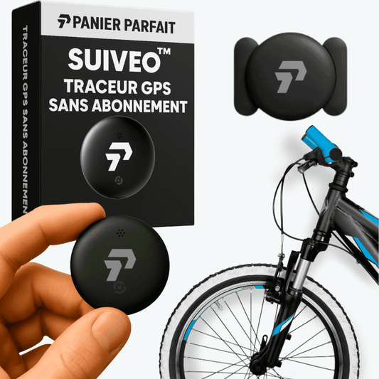 Traceur GPS vélo sans fil compatible Android iOS