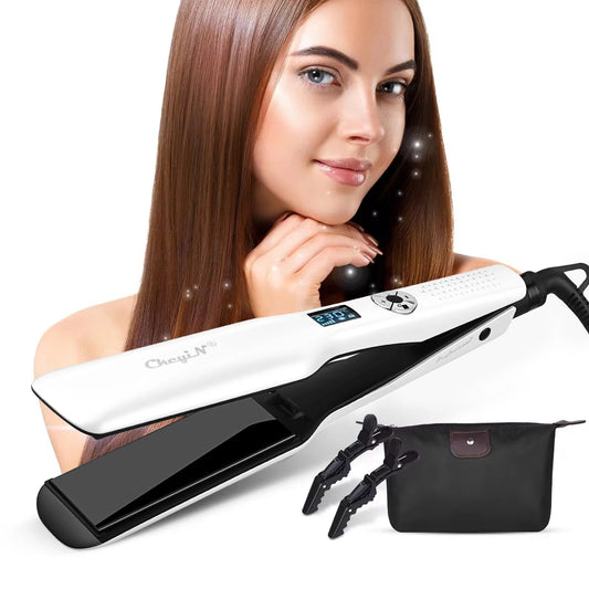 ThermoStyle™ – Ceramic Tourmaline Hair Straightener for Smooth & Shiny Hair
