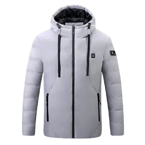 Veste chauffante électrique à 4 zones pour l’hiver