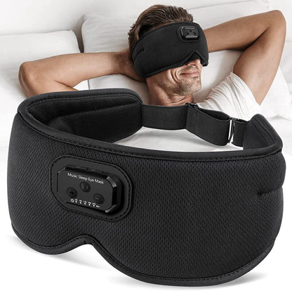 Masque de sommeil Bluetooth ultra doux avec son HD