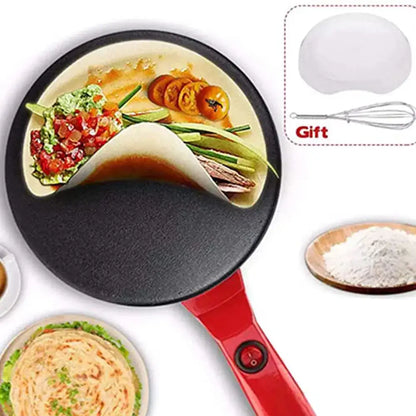 Crêpière électrique portable à cuisson rapide antiadhésive