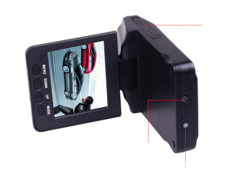 Caméra de bord Full HD 1080p à vision nocturne