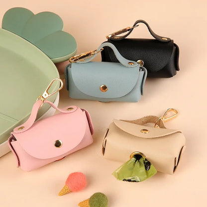 Porte-sac élégant pour chien en tissu résistant
