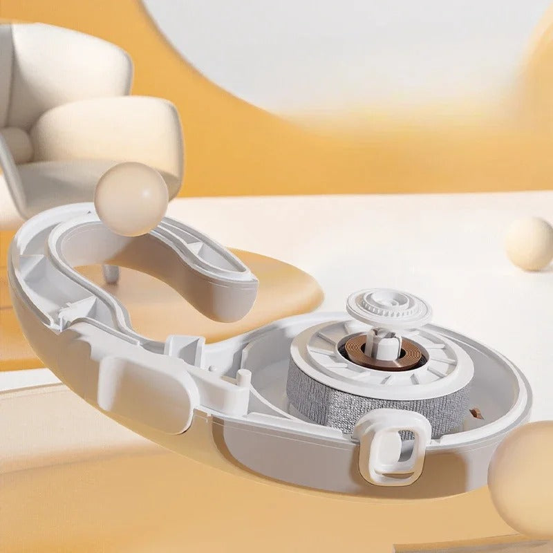 Laisse rétractable automatique à poignée ergonomique