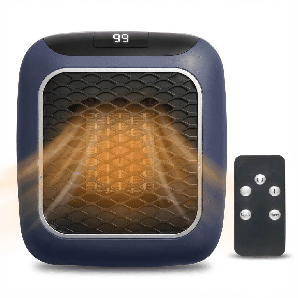 Portable Electric Heater - Compact Wall Heater