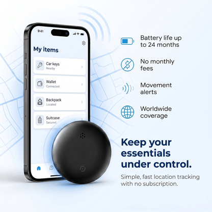 GPS Tracker Without Subscription | Compatible with Android & iOS