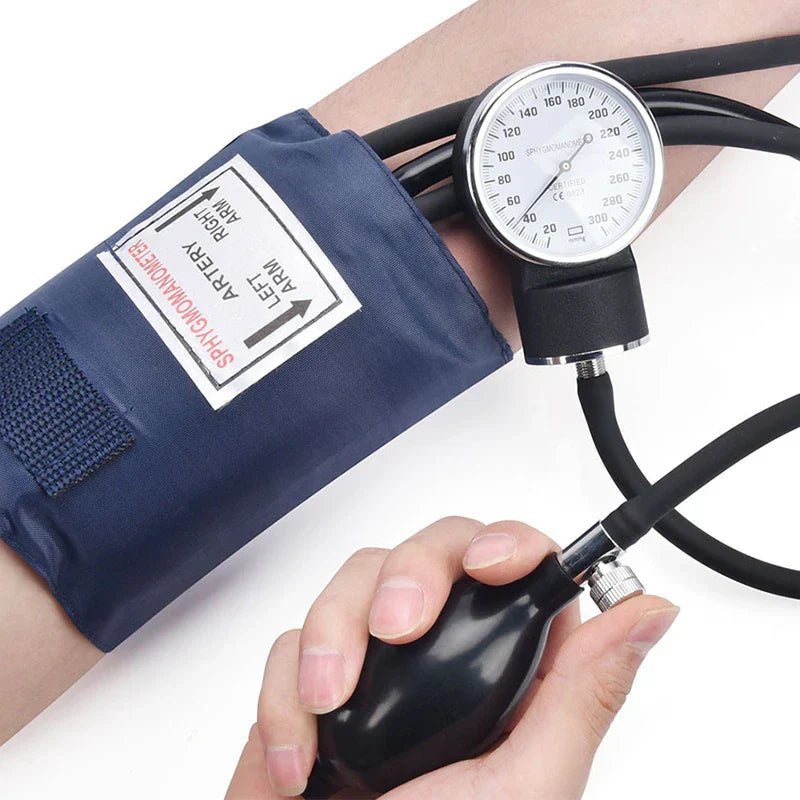 Tensiomètre manuel anéroïde pour bras avec stéthoscope