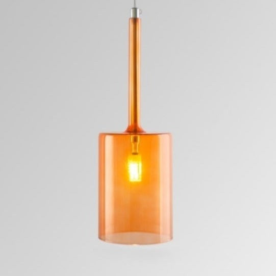 Suspension de salle à manger LED moderne en verre