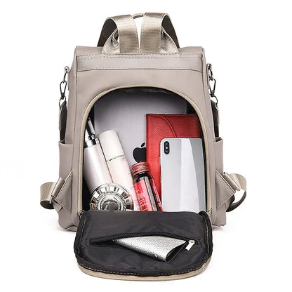 Sac à dos antivol élégant à compartiments sécurisés