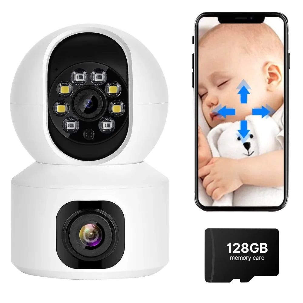 Babyphone connecté à vision 360°