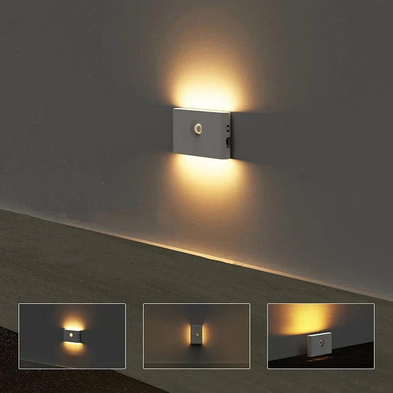 Veilleuse LED sans fil à induction rechargeable