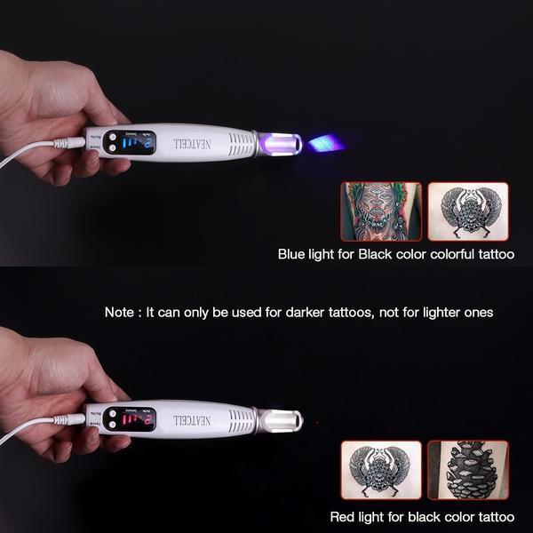 Appareil d'enlèvement de tatouage permanent au laser portable