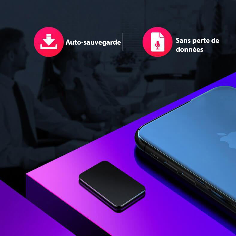 Enregistreur vocal portable ultra-discret mini format