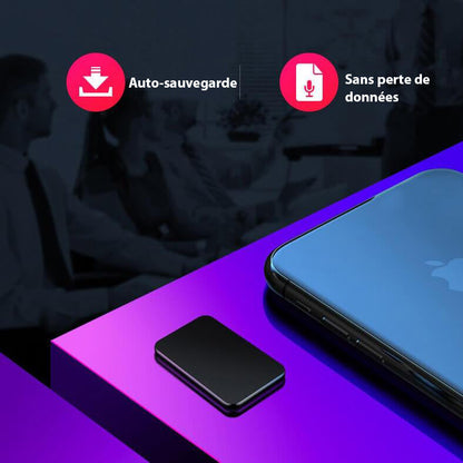 Enregistreur vocal portable ultra-discret mini format