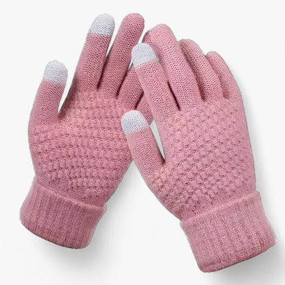 Cozy Elastic Touchscreen Winter Gloves