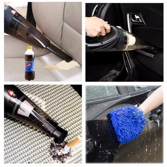Aspirateur de voiture portable sans fil rechargeable