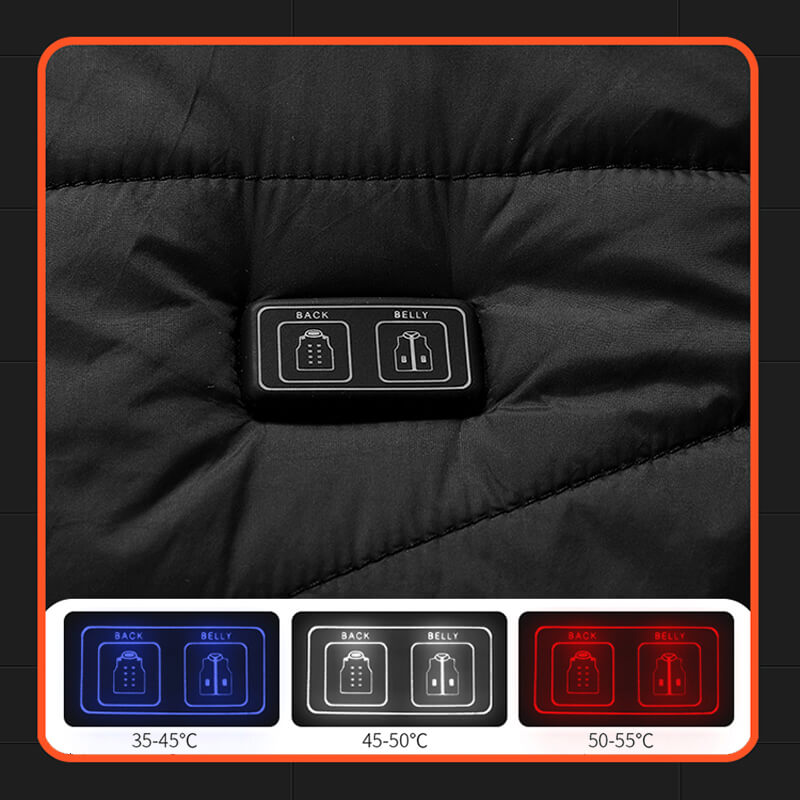 Gilet chauffant rechargeable pour activités extérieures