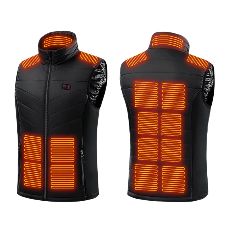 Gilet chauffant rechargeable pour activités extérieures