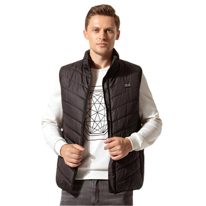 Gilet chauffant rechargeable pour activités extérieures
