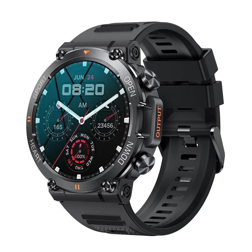 Montre Connectée Homme Écran HD - Santeova