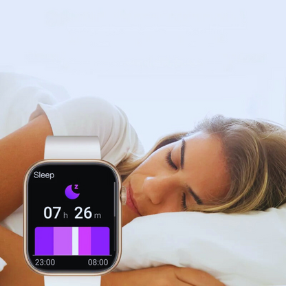 Montre connectée fitness à chargement sans fil